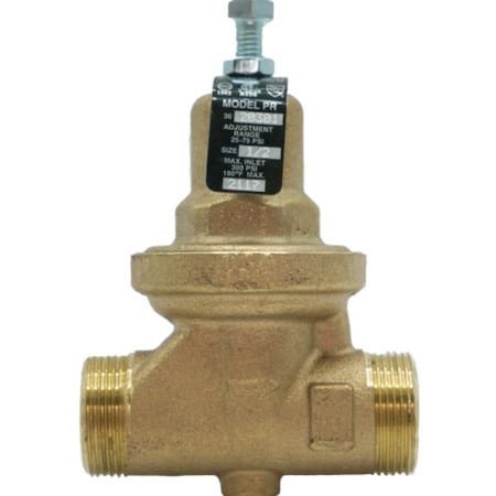 Apollo Valves Water Pressure Reducing Valve, 1-1/4 In. 36LF20601