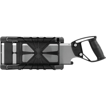 Stanley Plastic Saw Storage Miter Box & 12'' Saw 19-800