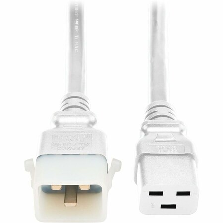 Eaton PDU POWER CORDS, C19 TO P-LOCK C20 - HEAVY-DUTY, 20A, 250V, 12 AWG, 4 FT. (1.2 M P036-E04-AWH-6