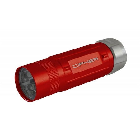 Cipher Auto  Auto LED Flashlight, Red CPA6300RD