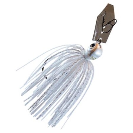 Z-Man 0.5 oz Jack Hammer Chattterbait, White CBJH12-01