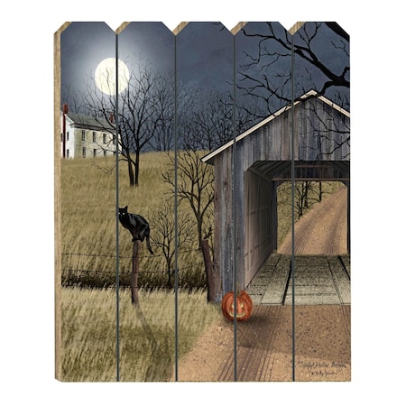 Homeroots Sleepy Hollow Bridge 1 Unframed Print Wall Art 416044