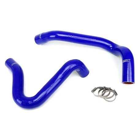 Hps Performance High Temp Reinforced Silicone Radiator Coolant Hose Kit, Blue, 57-1331-BLUE