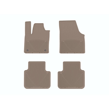 Weathertech Tan, Front and Rear All Weather Floor Mats W655TN-W656TN