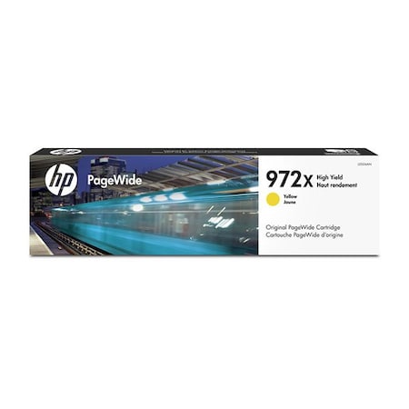 Hp 972X (L0S04AN) High Yield Yellow Original PageWide Cartridge (7,000 Yield) L0S04AN
