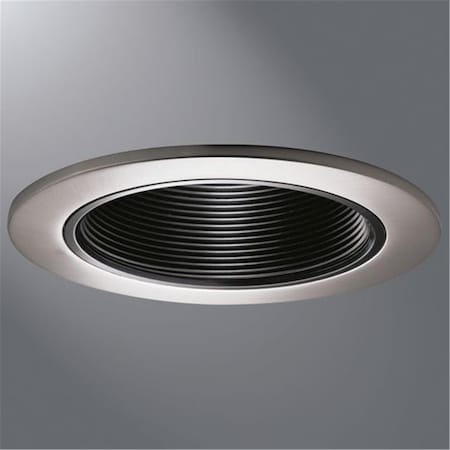 Swivel 4 in. Trim White with Black Baffle SW3279226