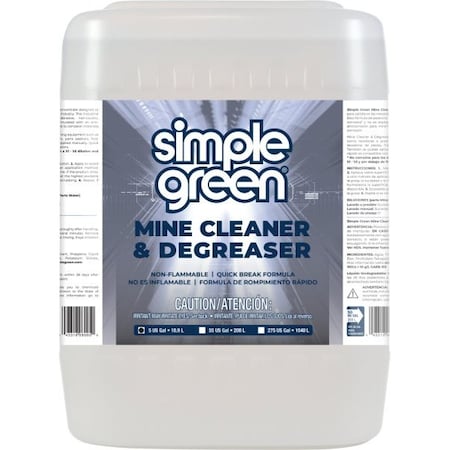 Simple Green Cleaner/Degreaser, 5 gal, Bucket 0100200108005