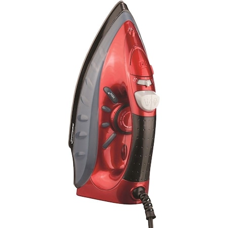 Brentwood Industries Full Size Steam / Spray / Dry Iron in Red MPI-61