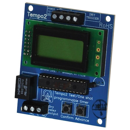 Altronix Two Stage Timer 12/24V Ac/Dc SPDT at 2A TEMPO2