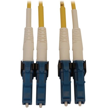 Eaton Tripp Lite Series 400G Duplex Singlemode 9/125 OS2 Switchable Fiber Optic Cable LC/UPC M/M, N370X-06M