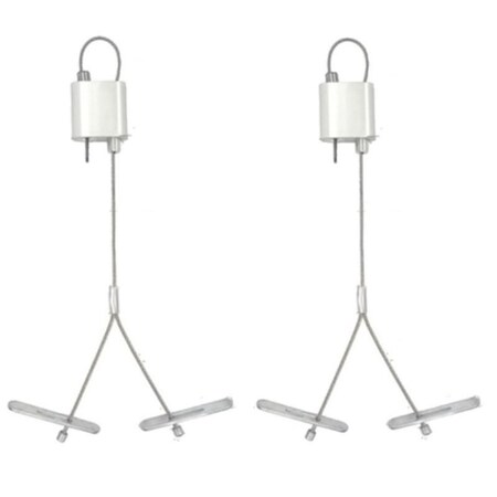 Westgate ADJ. 20FT 5/64in DOUBLE SUSPENSION CABLE WITH Y TOGGLE ENDS, LOOP GRIPPER ON TOP SCL-GTY220