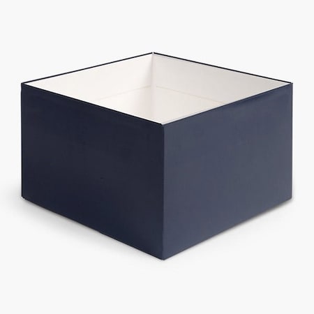Nashville Wraps Matte Navy Blue Box Base, 8x8x5, 25PK GBB08NB