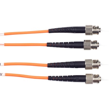 Black Box FIBER OPTIC CABLE - FIBER OPTIC - MALE LEFT GENDER - MALE RIGHT GENDER - ST RIGH EFN110-010M-STST
