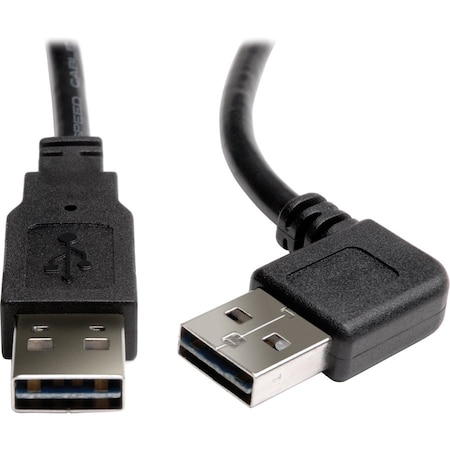 Eaton EATON Universal Reversible USB 2.0 Cable Right/left-angle Reversible A To UR020-003-RA