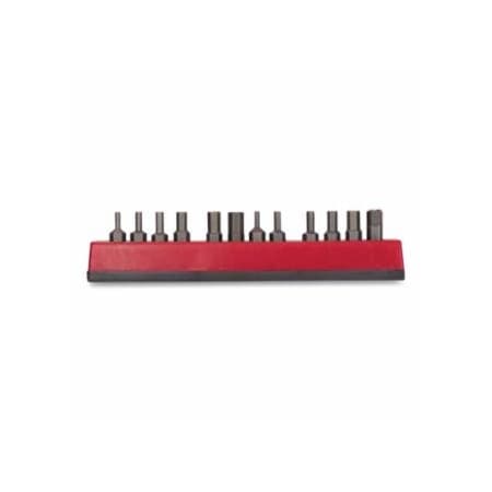 Mayhew 12-Pc Insert Bit Set, Metric Hex and Tamper Hex 479-18005