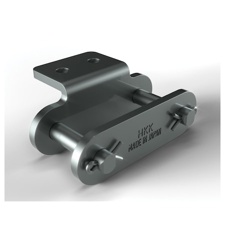 Hkk Chain HKK A-2 Attachment Cottered Double Pitch Conveyor Connecting Link, C2040 chain, 1P, .156 Pin DC040CCLA2