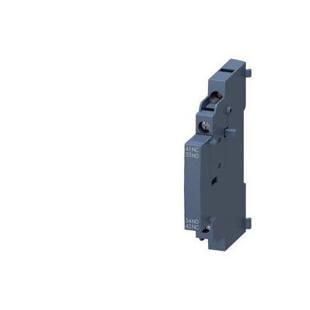 Siemens Auxiliary switch can be mounted on the side 1 NO+1 NC screw terminal 3RV2901-1A
