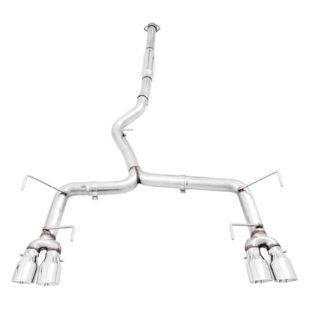 Awe 42058 Track Edition Cat-Back Exhaust System with Quad Rear Exit for 2011-2021 Subaru WRX 3020-42058