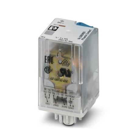 Phoenix Contact REL-OR3/LDP-24DC/3X21 Plug-in octal 2903693