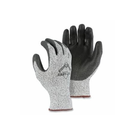 Cut-Less Korplex Gloves, Small, Gray with Black Coating, 12PK 472-35-1305/S