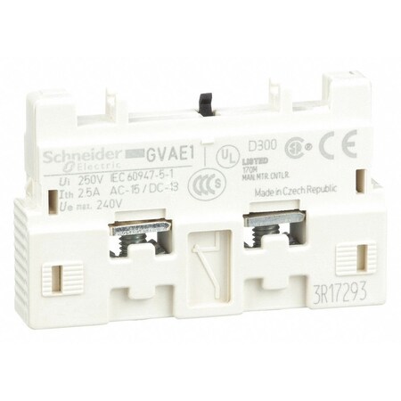 Square D MANUAL STARTER AUX CONTACT 575VAC 1 GVAE1