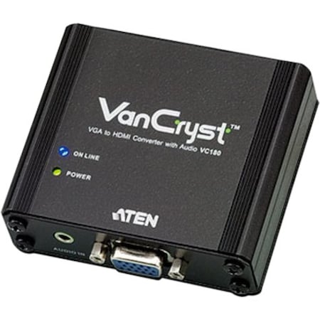 Aten VGA to HDMI Converter with Audio-TAA Compliant VC180