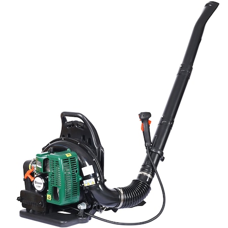 Wrightmaster 235 MPH 750 CFM 63.3 cc Gas 2-Stroke Gas Backpack Blower, Low Noise Design ZR-51395