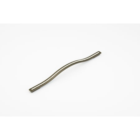 Schaub 288mm to 320mm Center to Center Skyevale Cabinet Pull with Crystals Milano Bronze Finish 303-MBZ