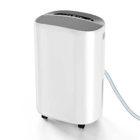 Edendirect 50 pt. 4,000 sq. ft. Dehumidifier  with Drain Hose, 1 Gal. Bucket, 45dB Dehumidifier for Bedroom ZR-D1022
