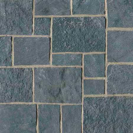 Msi Midnight Canyon Random Sized Limestone Square And Rectangle Loose Veneer Ledgestone  (Minimum 100 Square Feet) ZOR-PNL-0188