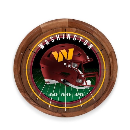 Picnic Time Family Of Brands NFL Washington Commanders - Barista Serving Tray with Glass Insert 907-09-511-374-2
