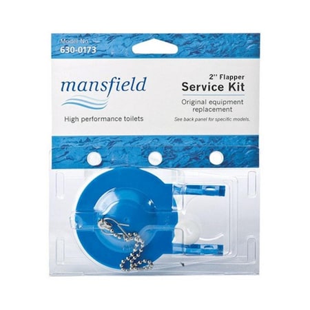 Mansfield 630-0173 2 in. Flapper Kit 4591293