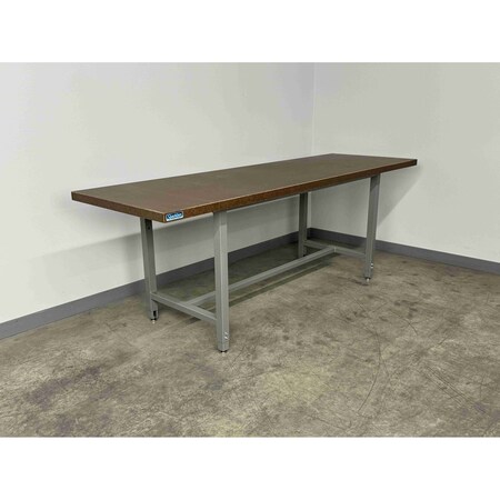 Stackbin Bolted Workbenches, 96"W, Adj. H, 1000lb H9636-1005-VB