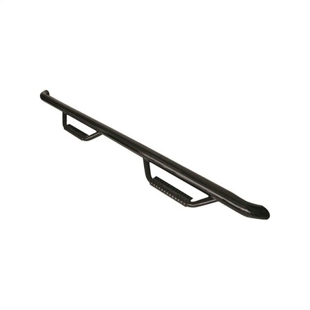 Smittybilt 1518 SILVERADO/SIERRA 1500 DBL CAB 6.5 FT BED NERF STEPS  4 STEP  GLOSS BLACK C1489QC