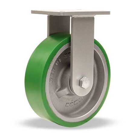 Hamilton Plte Castr, Rgd, Poly, 10 in, 3000 lb., Grn, A R-CH-13DB