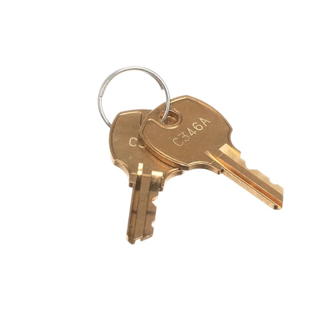 Custom Delis Equipment 1 SET KEYS ONLY FOR 6'2 T FSW & REMOTE CDI-260