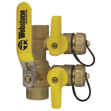 Dendesigns 48613 Purge & Fill Valve - 0.75 in. IPS DE3516460