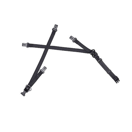 Jackson Safety HardHatChinStrap, PULeather, 4AttachPnt 22132