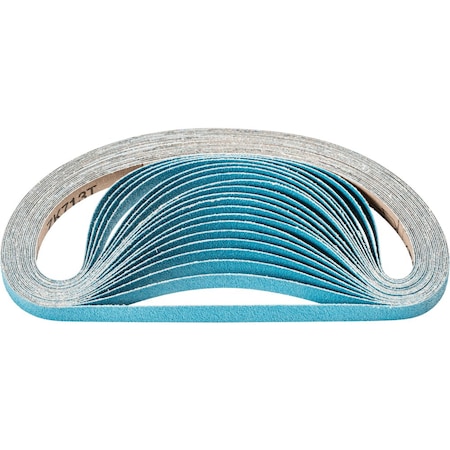 Pferd 1/2'' x 24'' Coated File Belt - Zirconia - 120 Grit 49752