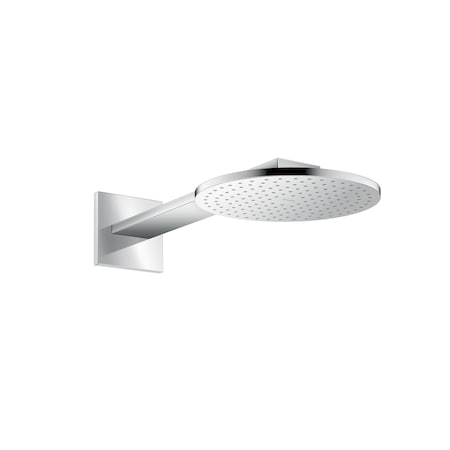 Axor ShowerSolutions Showerhead 250 2- Jet with Showerarm Trim, 2.5 GPM in Chrome 35296001