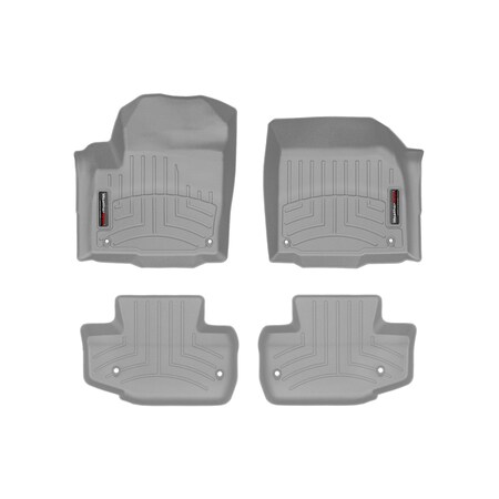 Weathertech Grey, Front and Rear Floorliners 46404-1-4
