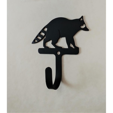Village Wrought Iron New Raccoon - Wall Hook - Small WH-386-S