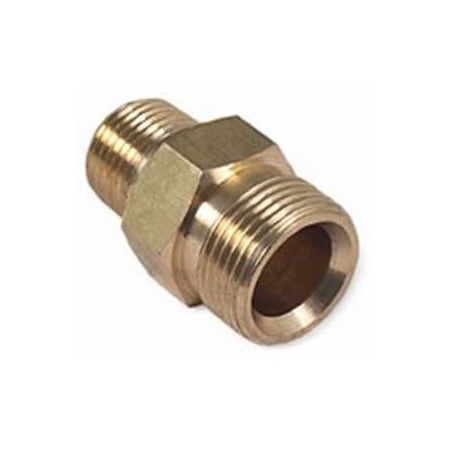 Mi-T-M Screw Nipple, 3/8 in Connection, MNPT x M22 AW-0023-0493