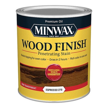 Minwax Wood Stain, 1 qt, Espresso 700504444