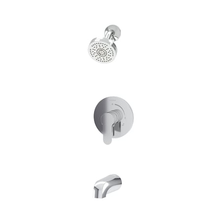 Symmons Identity HydroMersion Single Handle Tub and Shower Faucet Trim Kit with Volume Control S679215TRM