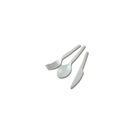 Stalk Market CPLA Compostable Heavy Weight 6.5 in. Cutlery Kit with Napkin, 250PK CPLA-005