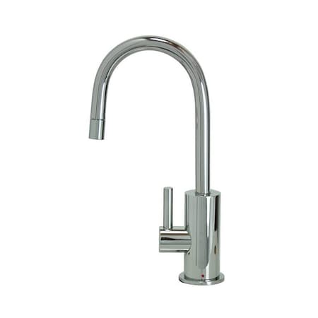 Mountain Plumbing Hot Water Faucet with Contemporary Round Body and Handle in Black Nickel MT1840-NL/BN