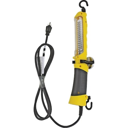 Powerzone Drop Light, 120 V, LED Lamp, 6 ft L Cord, Yellow ORTLLED48606