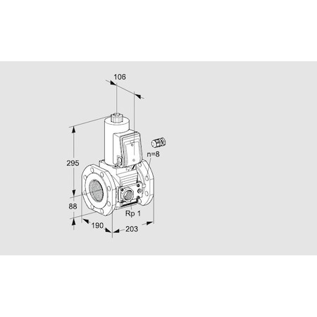 Honeywell Kromschroder VAS780F05NW3E/EP/PP KS88206679