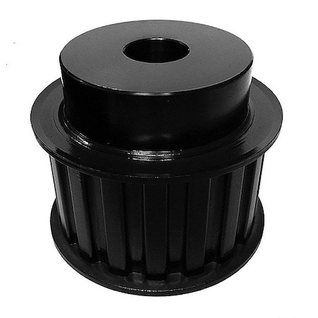 Zoro Select Timing Pulley, Black Oxide, 2 1/2 in Dia 20H150-6FS8